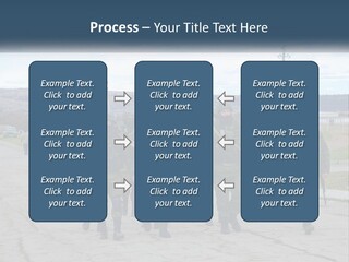 White Cooling House PowerPoint Template