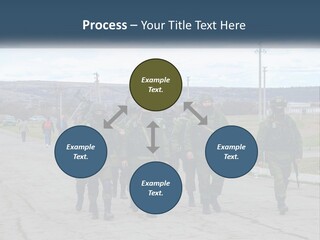 White Cooling House PowerPoint Template