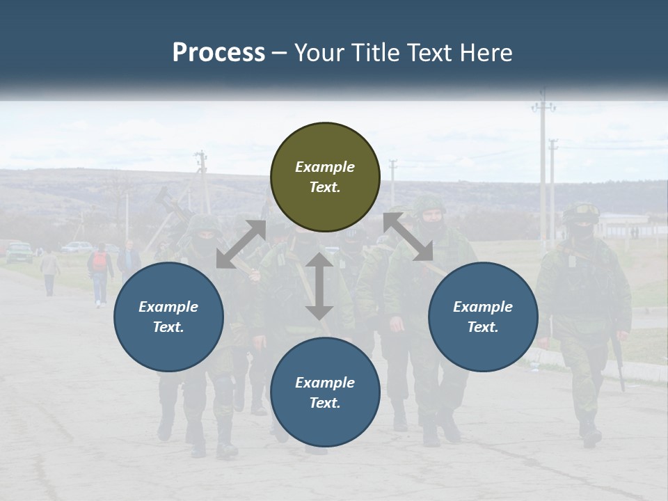 White Cooling House PowerPoint Template