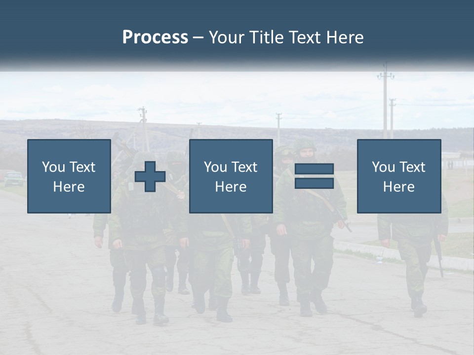 White Cooling House PowerPoint Template