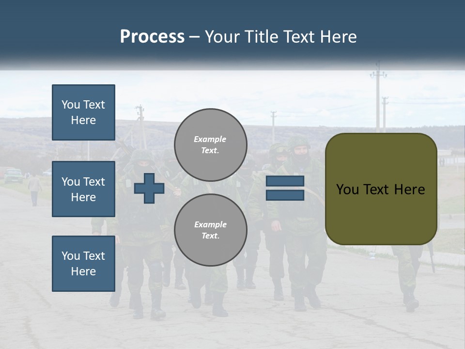 White Cooling House PowerPoint Template