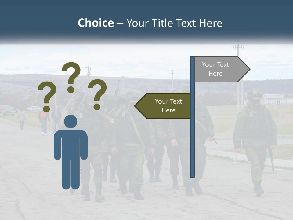 White Cooling House PowerPoint Template