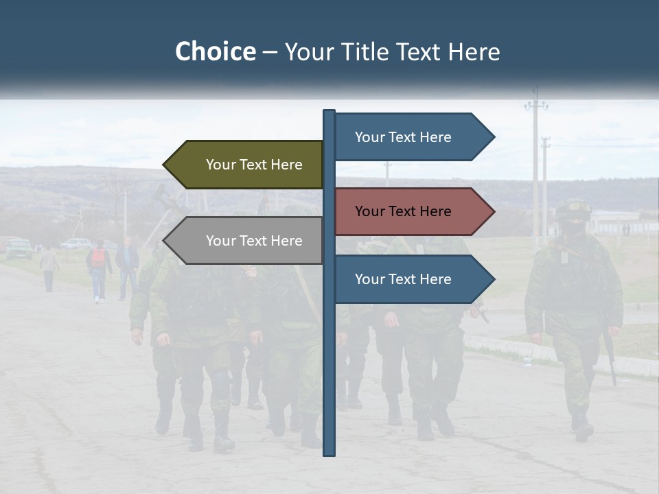 White Cooling House PowerPoint Template