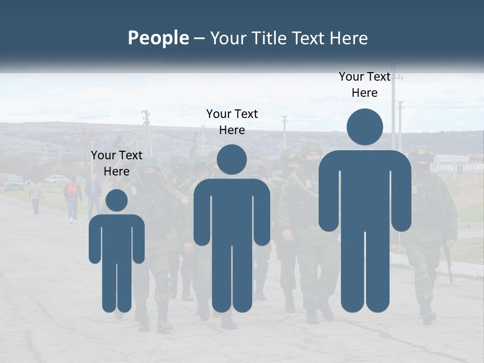 White Cooling House PowerPoint Template