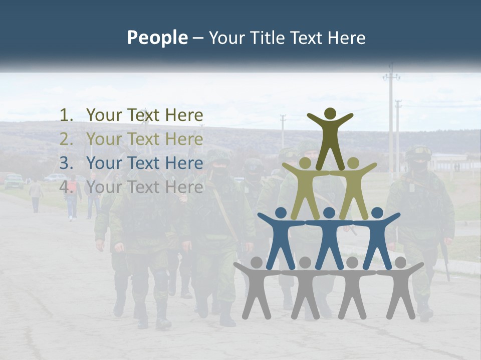 White Cooling House PowerPoint Template