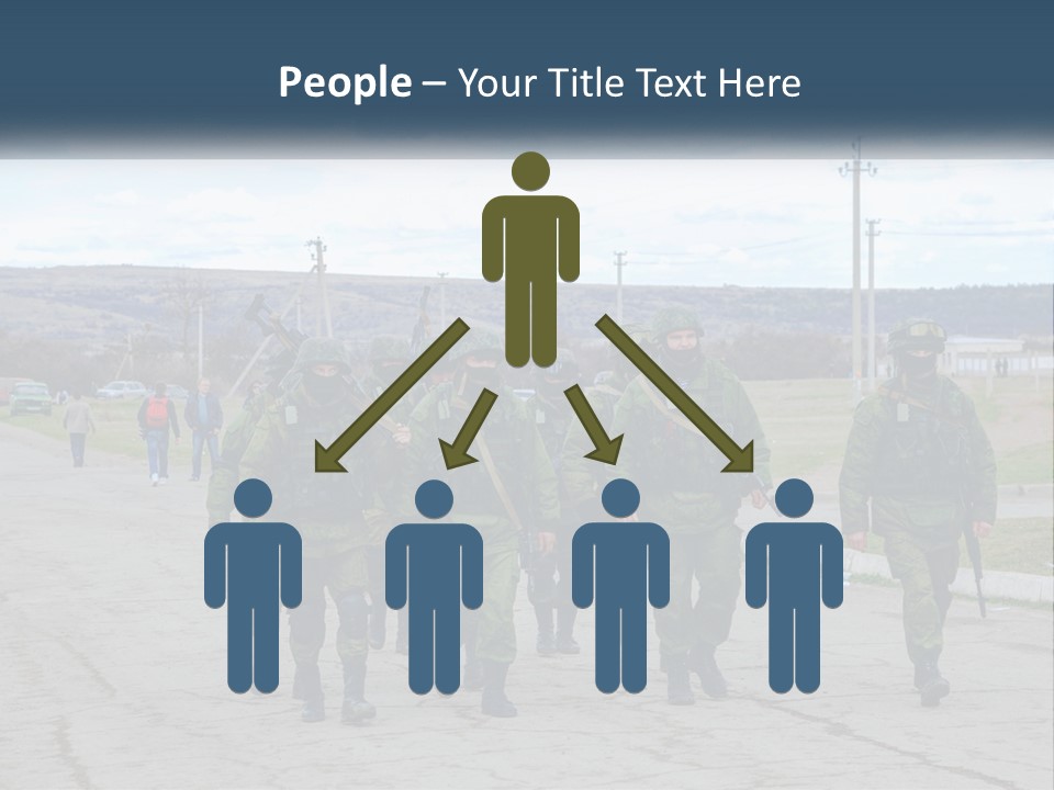 White Cooling House PowerPoint Template