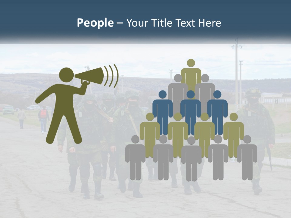 White Cooling House PowerPoint Template