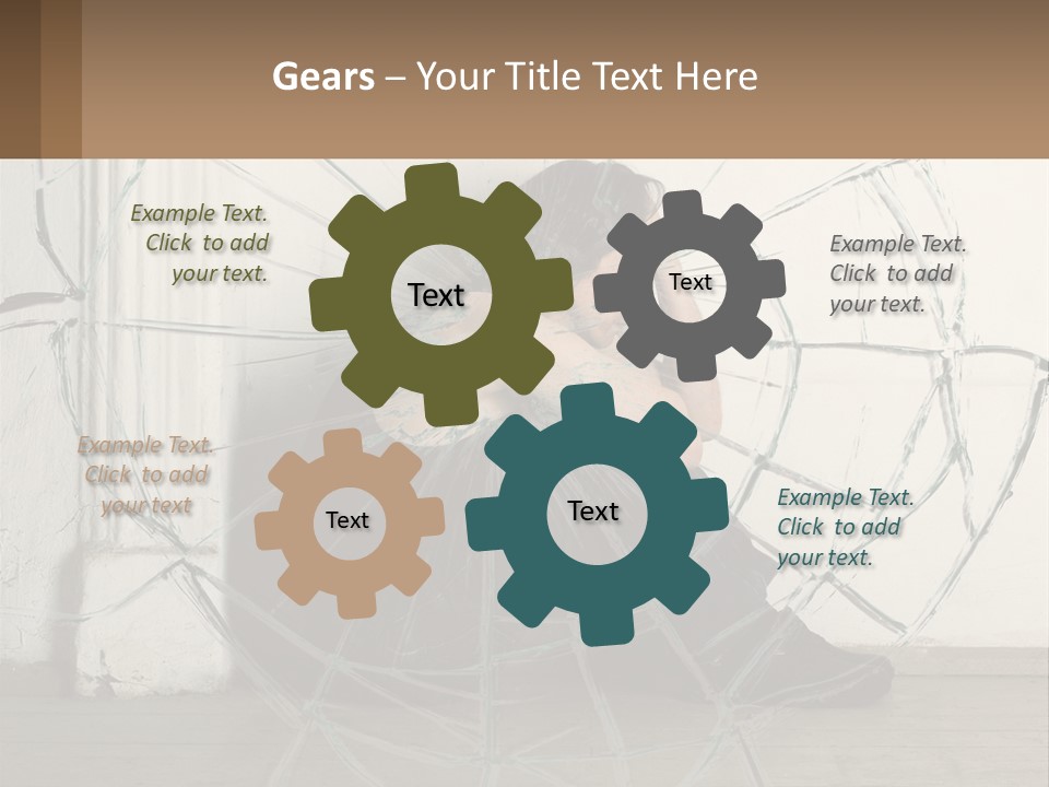 Conditioner Heat Ventilation PowerPoint Template