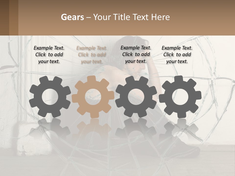 Conditioner Heat Ventilation PowerPoint Template