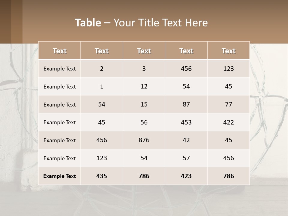 Conditioner Heat Ventilation PowerPoint Template