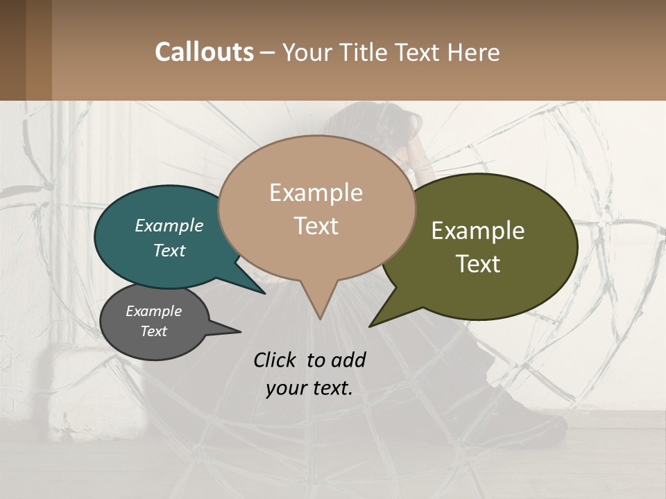 Conditioner Heat Ventilation PowerPoint Template