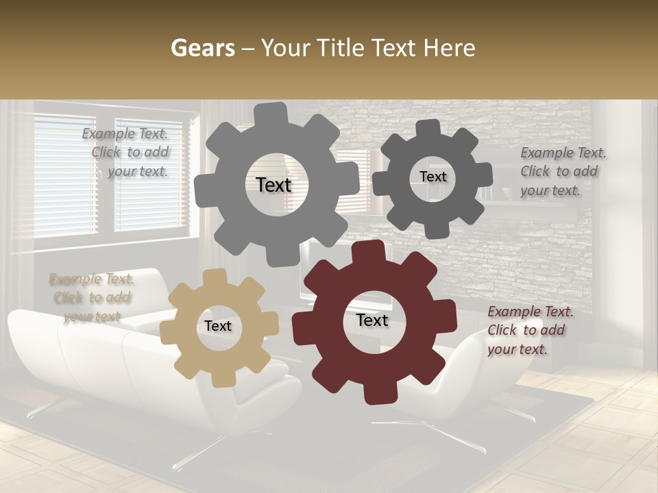 Industry Heat Air PowerPoint Template