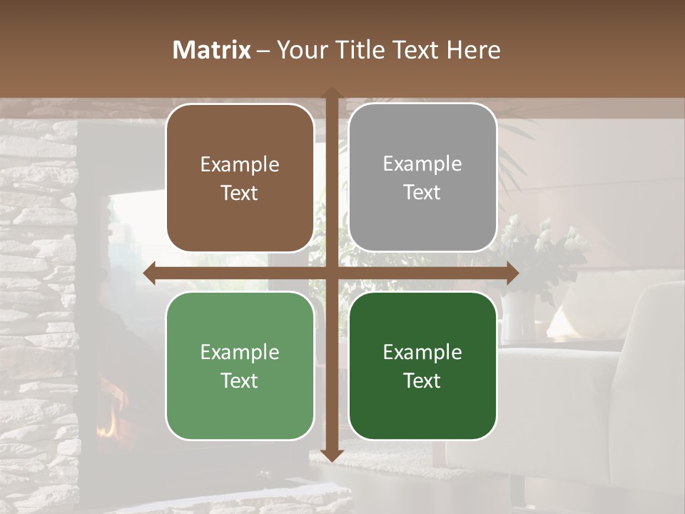Climate White Equipment PowerPoint Template