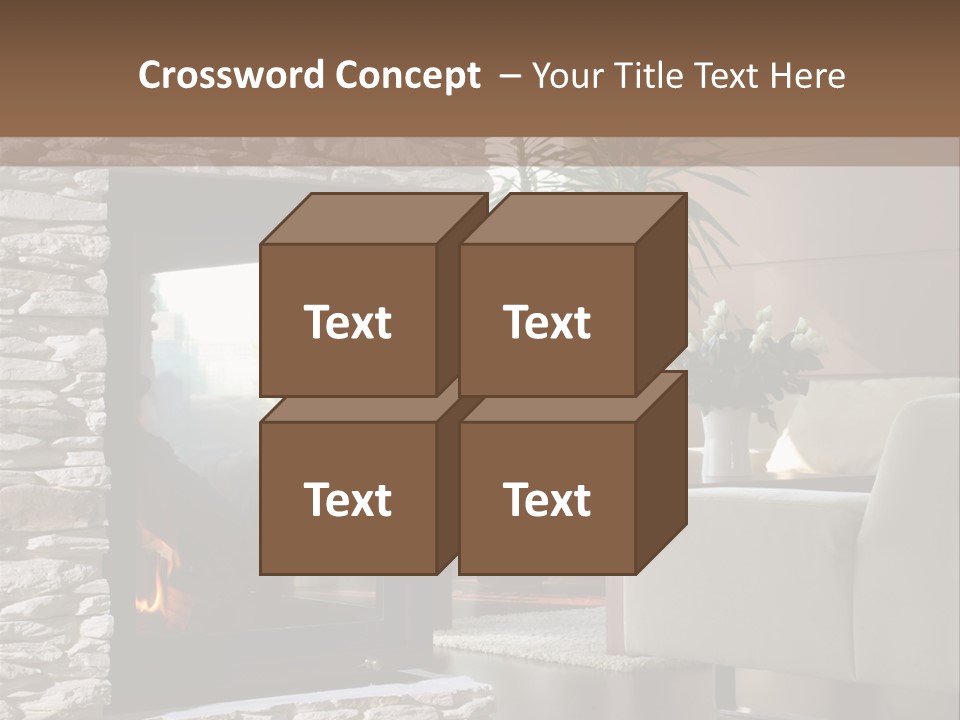 Climate White Equipment PowerPoint Template