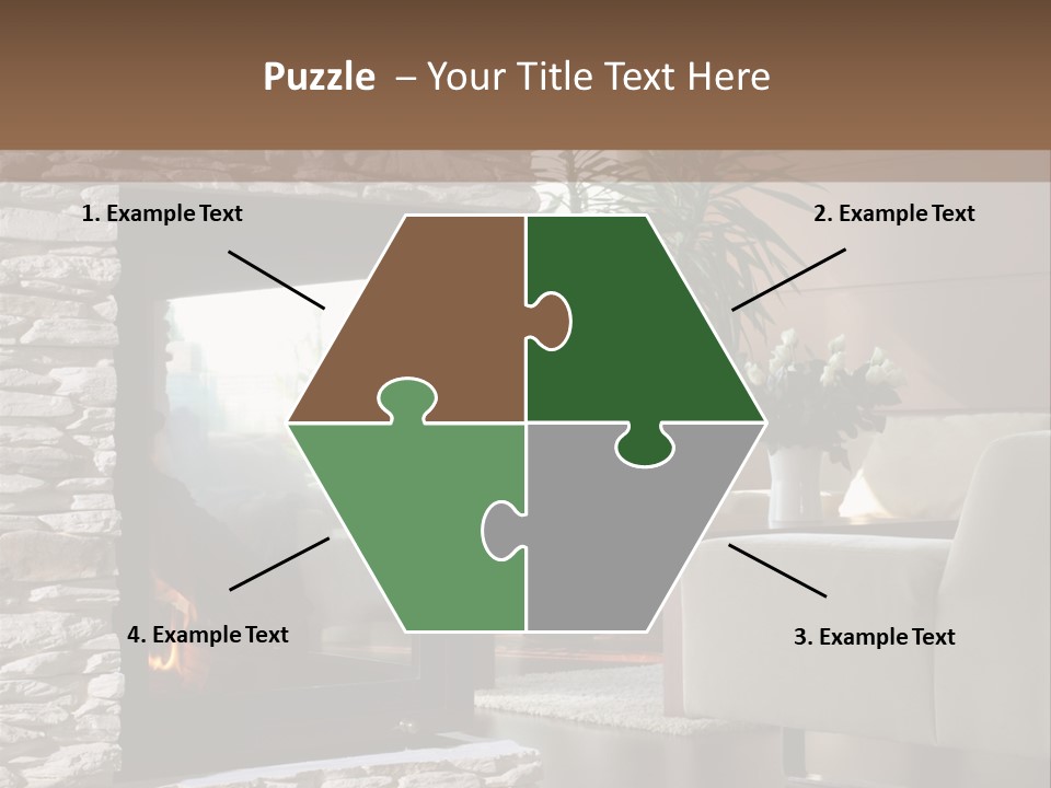 Climate White Equipment PowerPoint Template