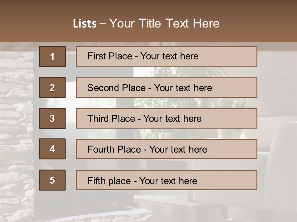 Climate White Equipment PowerPoint Template