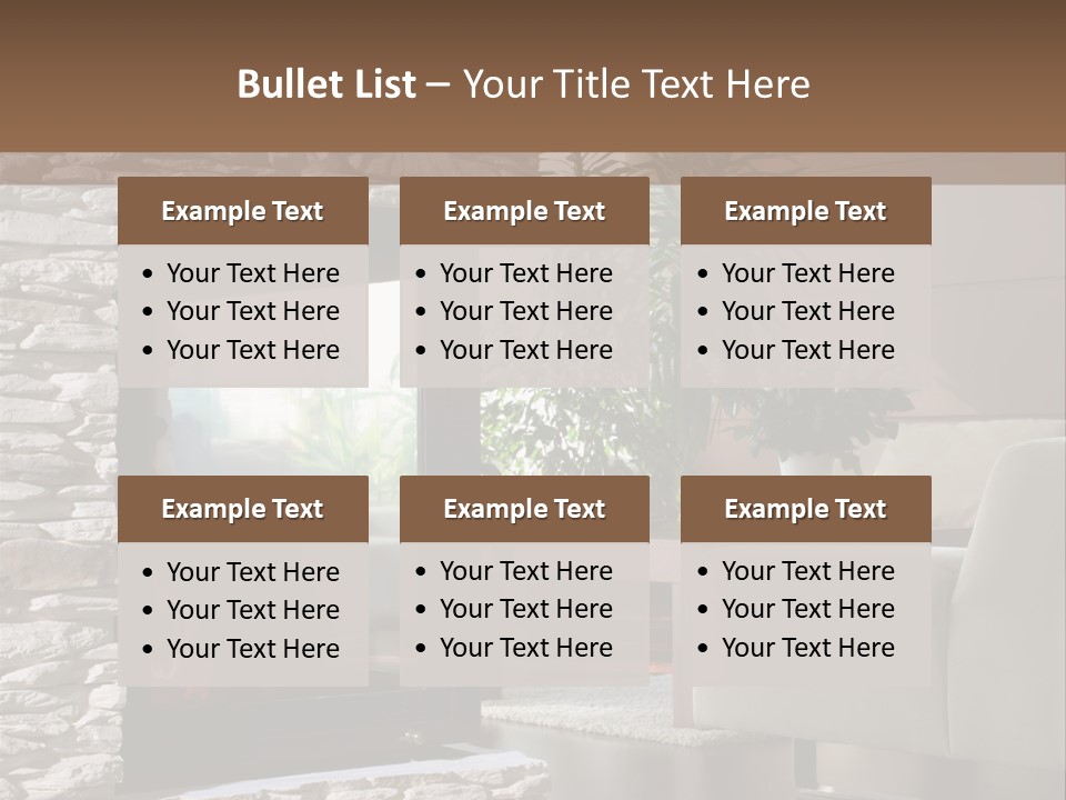 Climate White Equipment PowerPoint Template