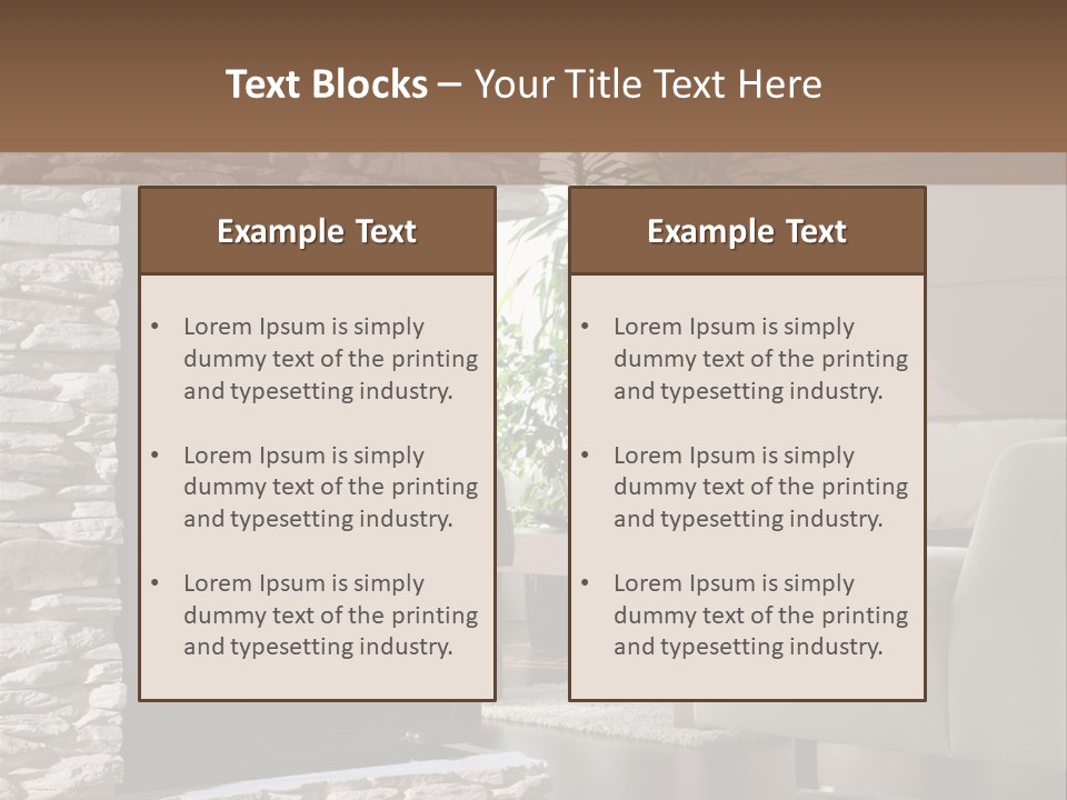 Climate White Equipment PowerPoint Template