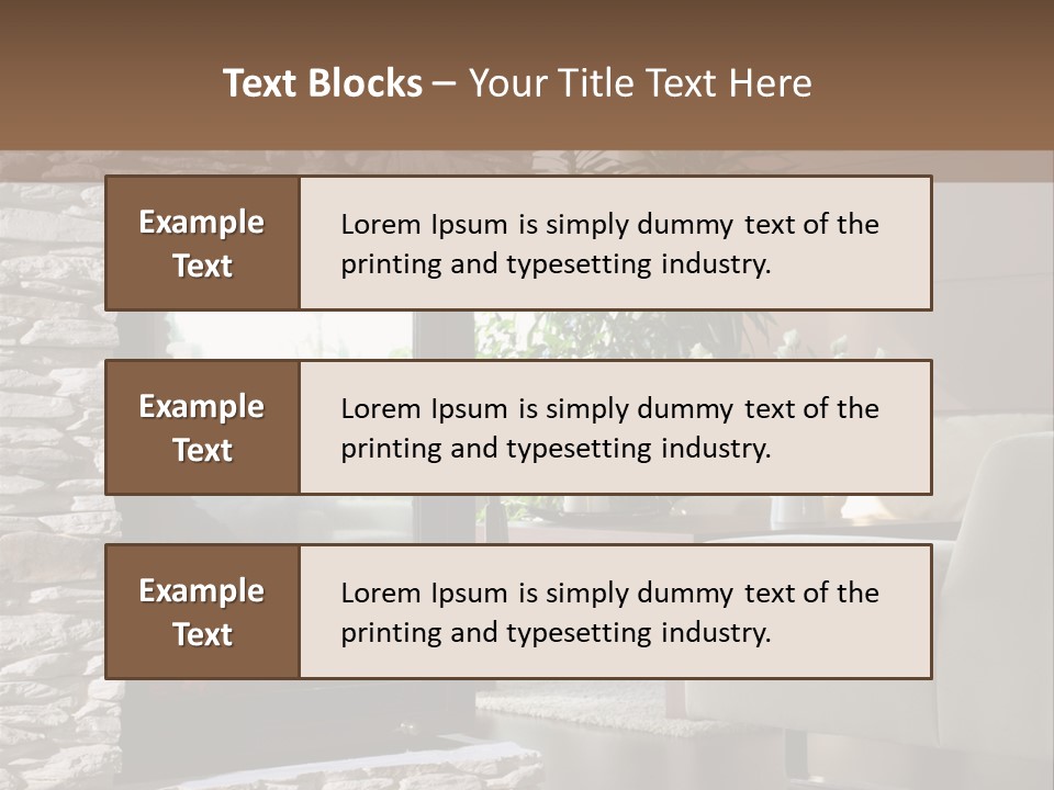 Climate White Equipment PowerPoint Template