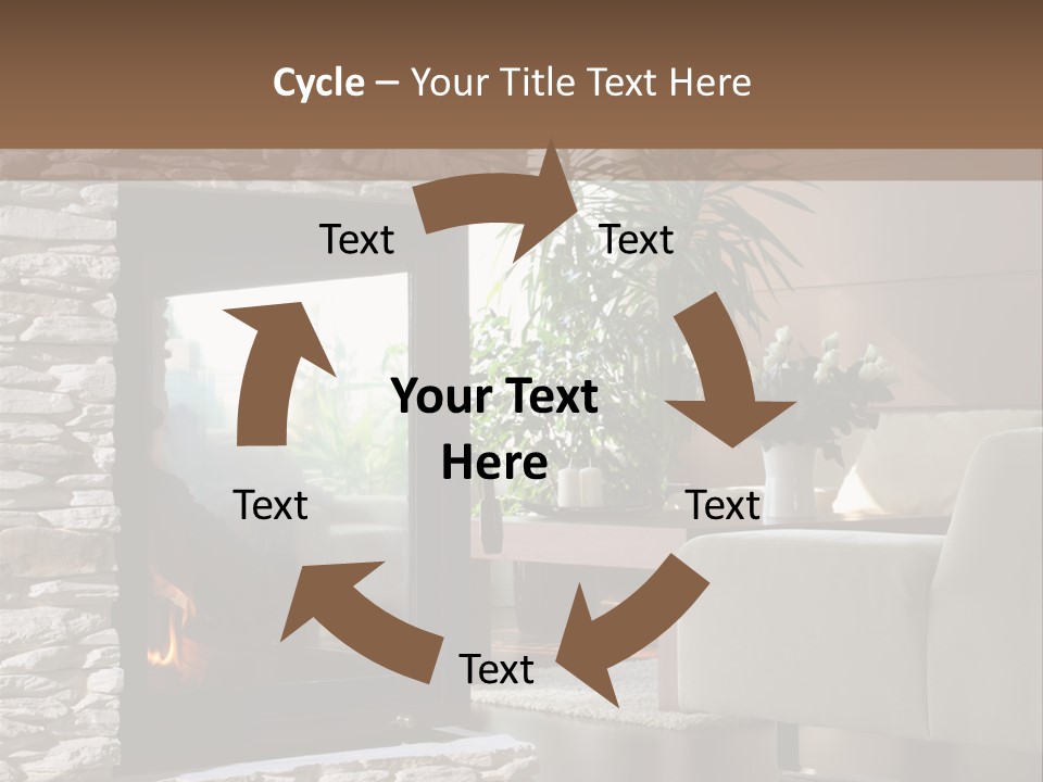 Climate White Equipment PowerPoint Template