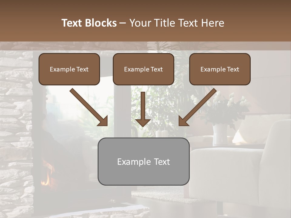 Climate White Equipment PowerPoint Template