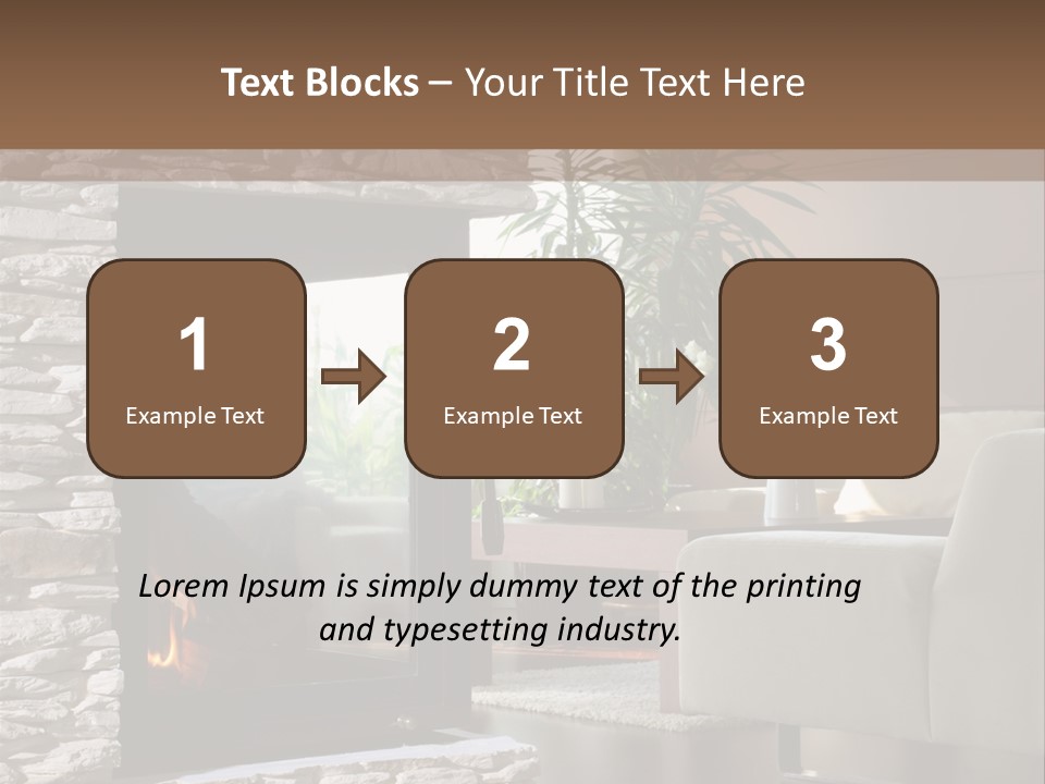 Climate White Equipment PowerPoint Template