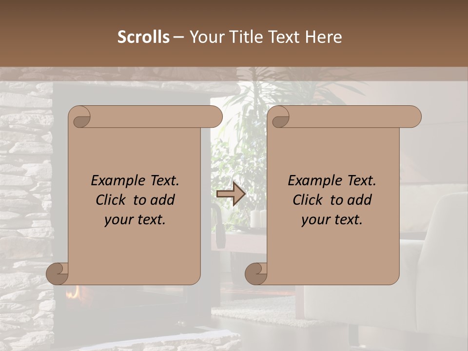Climate White Equipment PowerPoint Template