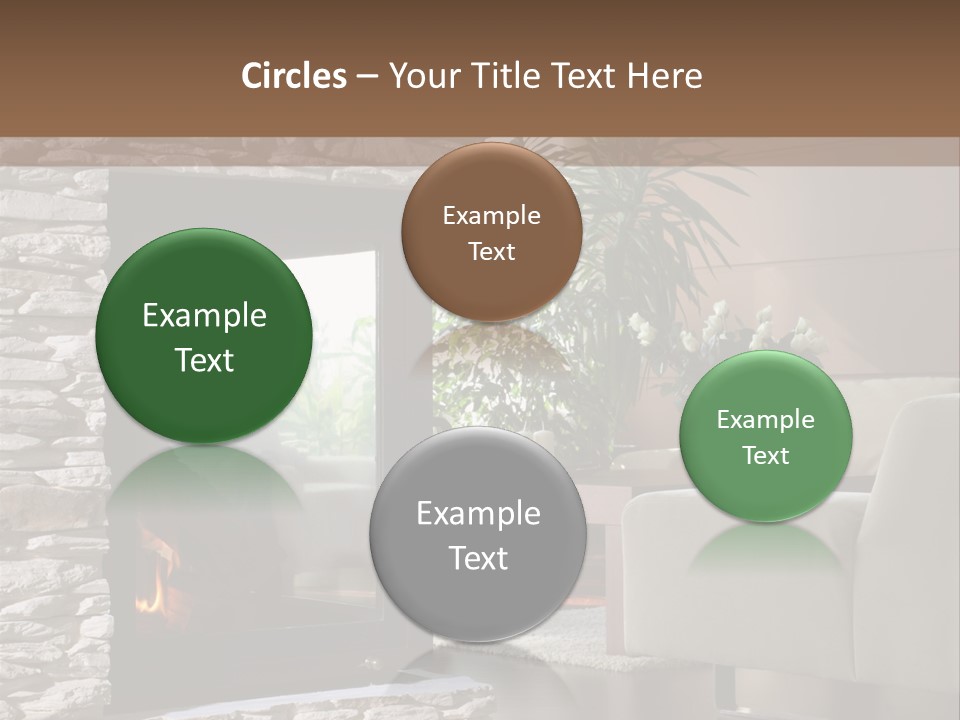 Climate White Equipment PowerPoint Template