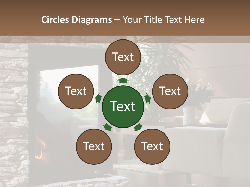 Climate White Equipment PowerPoint Template