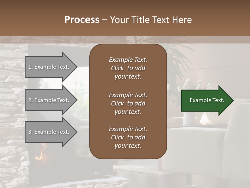 Climate White Equipment PowerPoint Template