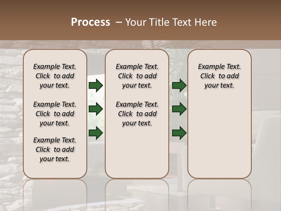 Climate White Equipment PowerPoint Template