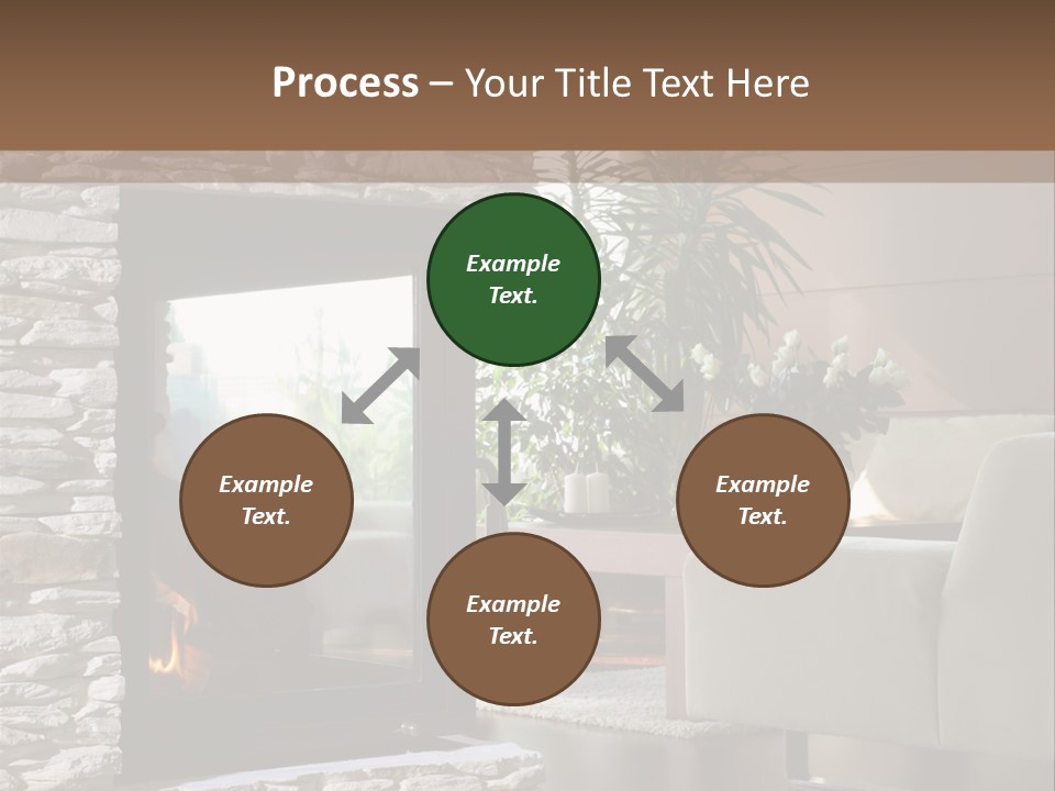 Climate White Equipment PowerPoint Template