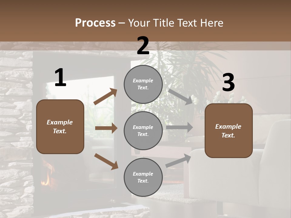 Climate White Equipment PowerPoint Template