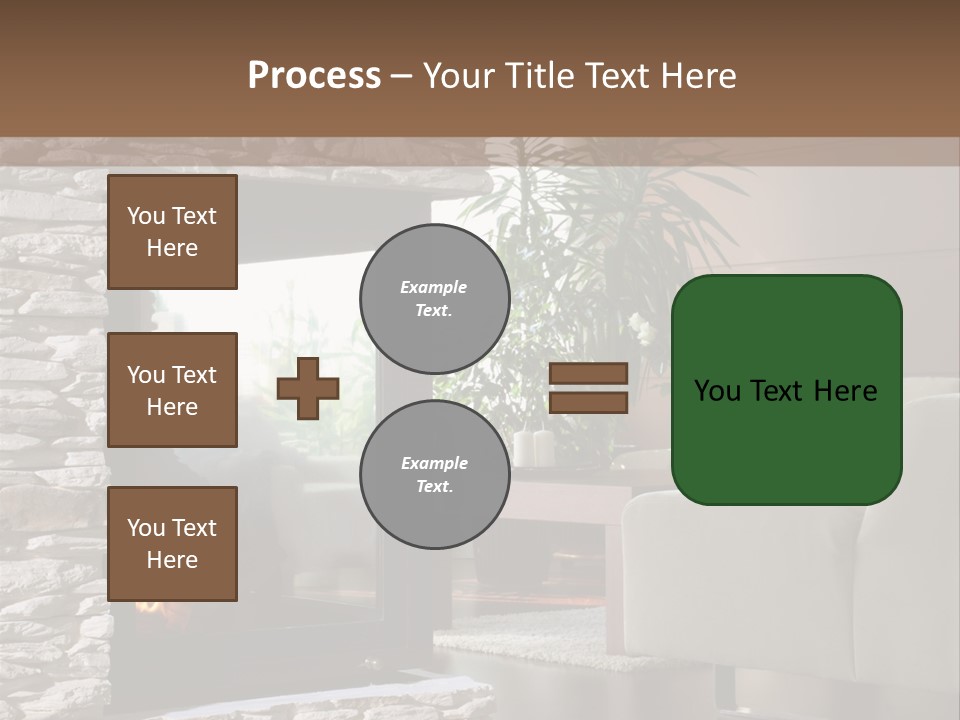 Climate White Equipment PowerPoint Template