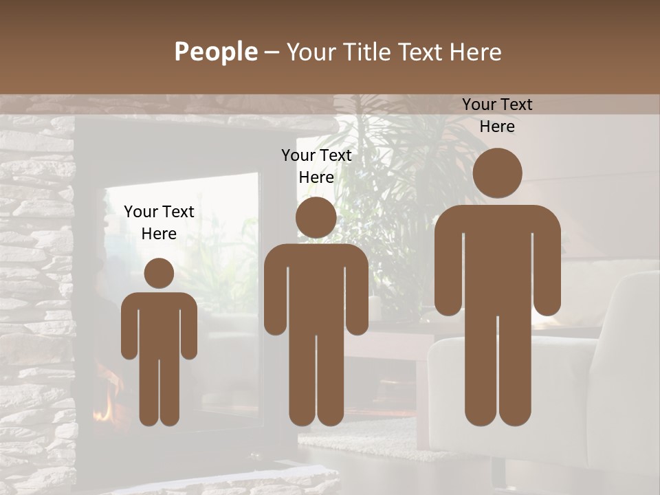 Climate White Equipment PowerPoint Template