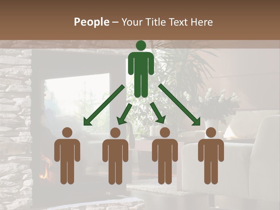 Climate White Equipment PowerPoint Template