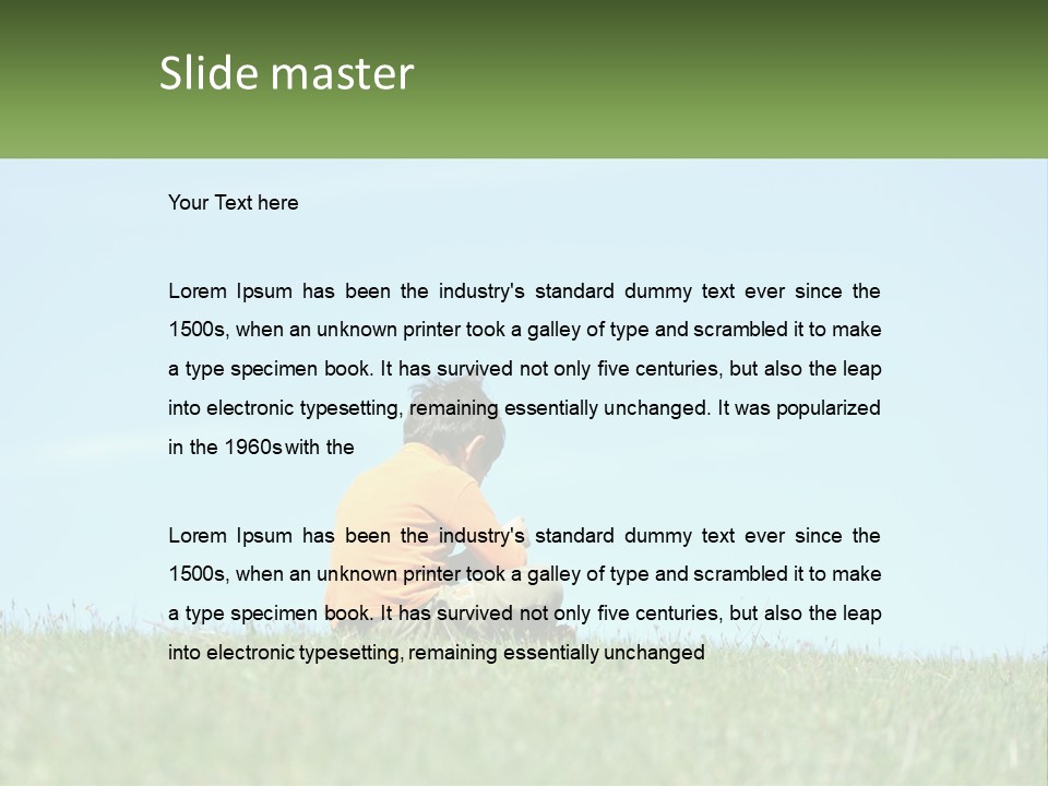 House Supply Electric PowerPoint Template