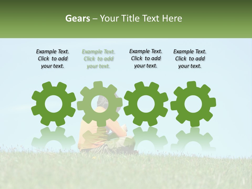 House Supply Electric PowerPoint Template