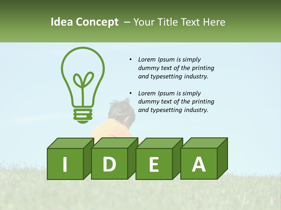 House Supply Electric PowerPoint Template