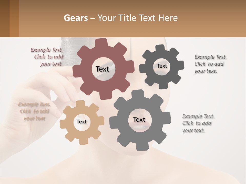 Electricity Switch Conditioner PowerPoint Template