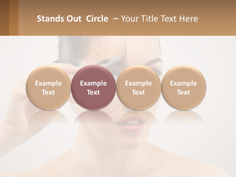 Electricity Switch Conditioner PowerPoint Template