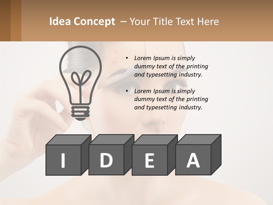Electricity Switch Conditioner PowerPoint Template