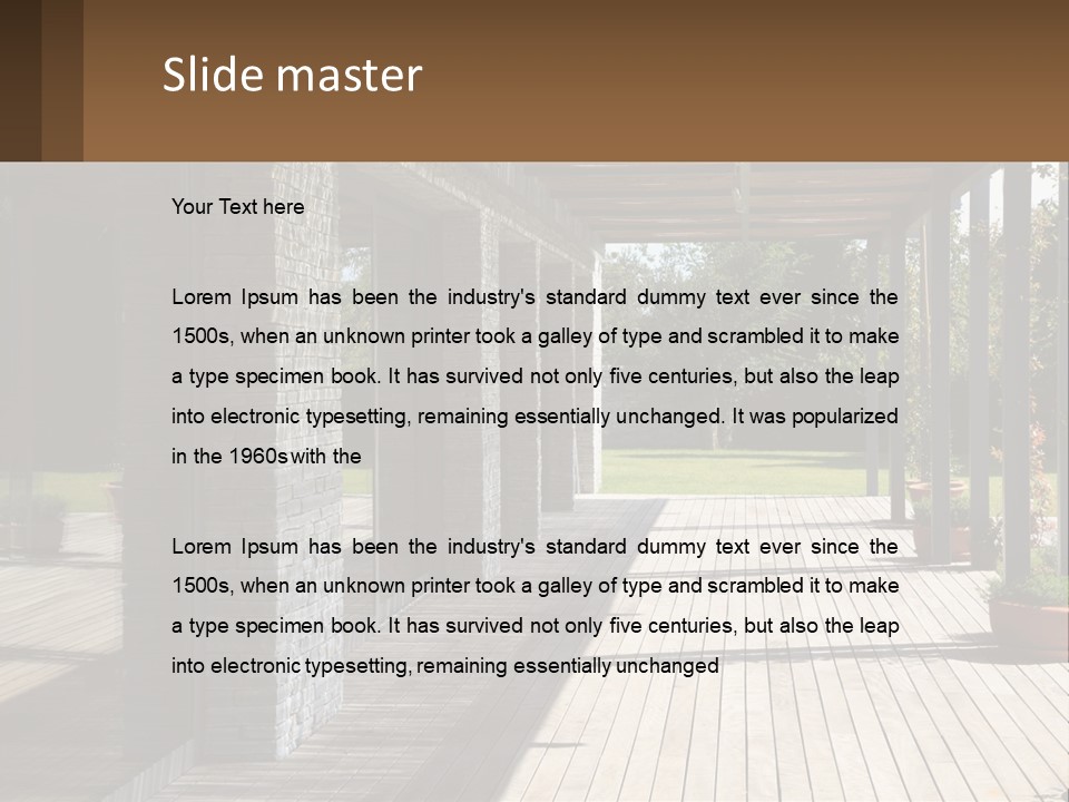 Technology Air System PowerPoint Template