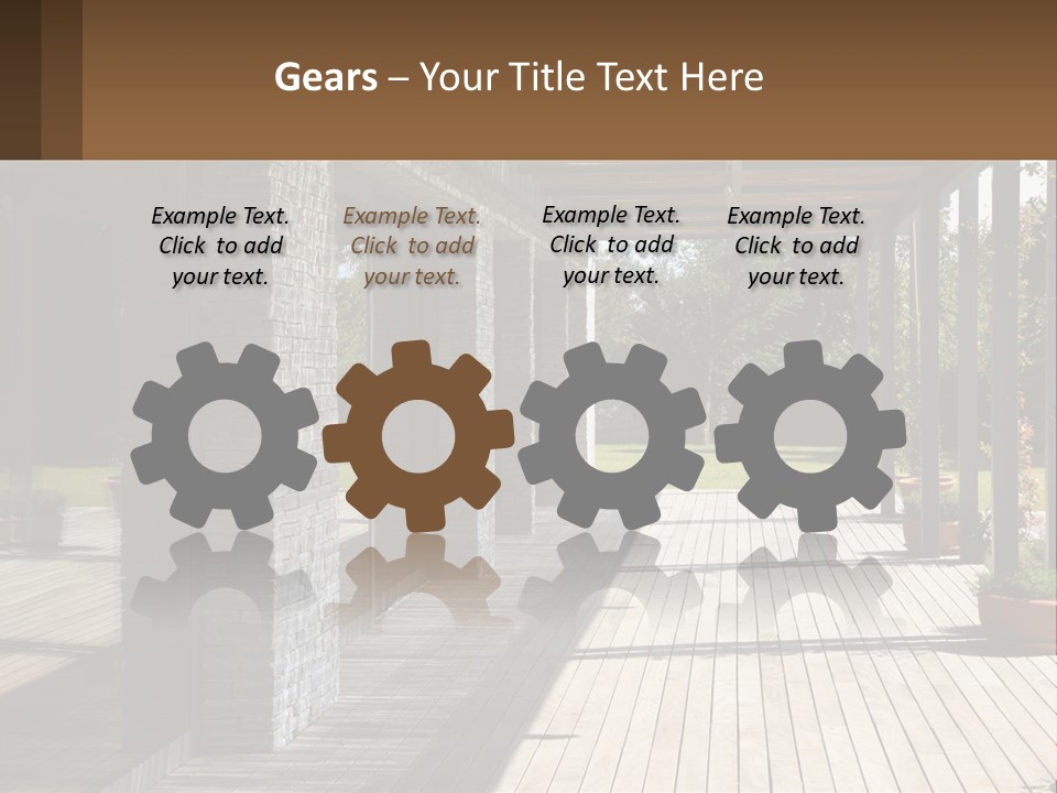 Technology Air System PowerPoint Template