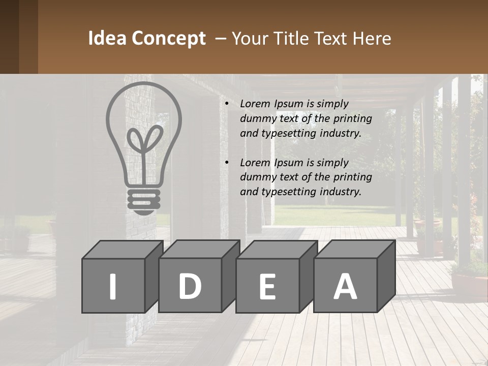 Technology Air System PowerPoint Template