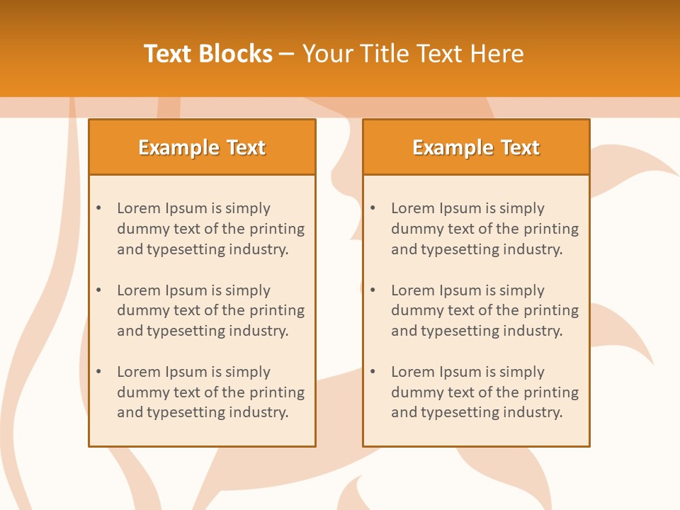 White System Home PowerPoint Template