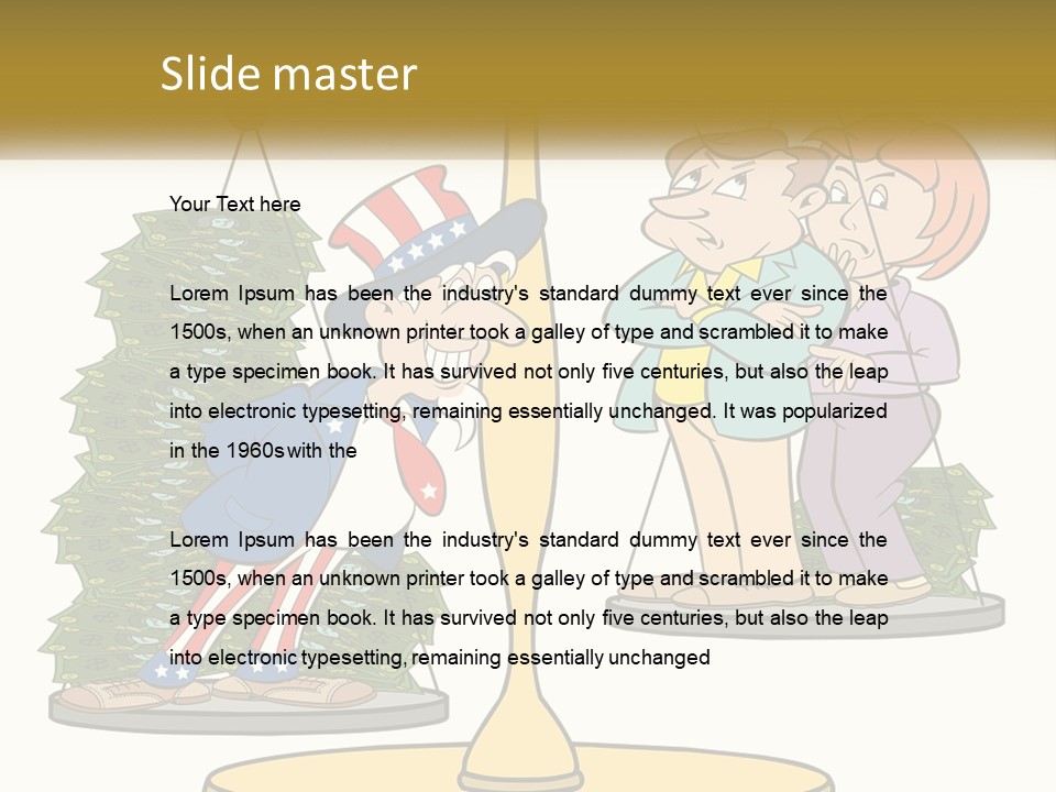 Cold Unit House PowerPoint Template