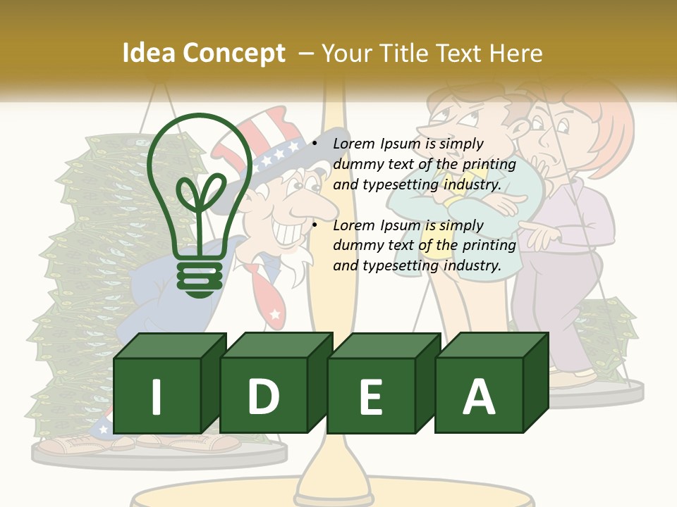 Cold Unit House PowerPoint Template