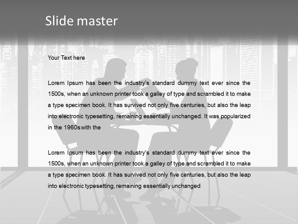 Technology Energy Industry PowerPoint Template