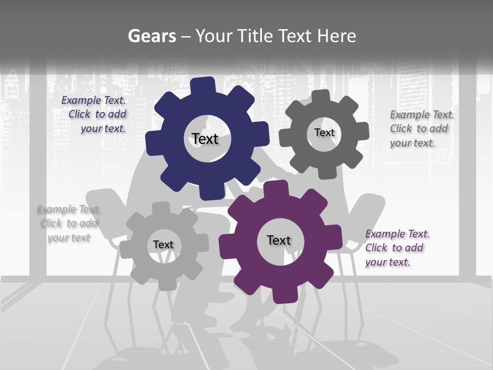 Technology Energy Industry PowerPoint Template